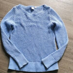 GAP open knit sweater. Sky blue. 💙 Size XS.  EUC
